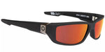 Spy Optic Dirty Mo - Soft Matte Black / HD+ Rose w/Red Spectra
