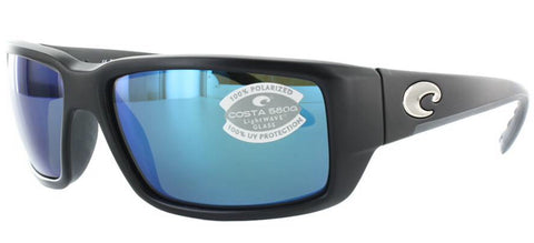 Costa del Mar Fantail - Black / Blue Mirror 580G